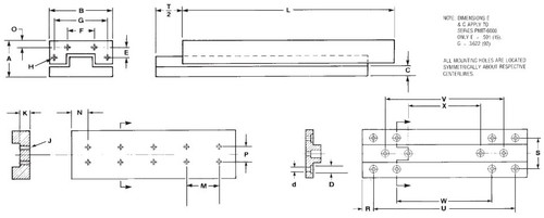 PNBT-2065 - Crossed Roller Slide by RBC Bearings Inc. (PIC Design Inc.)