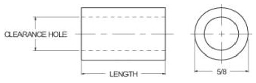 ST6346-38-0.250-34 - Spacer by LYNTRON