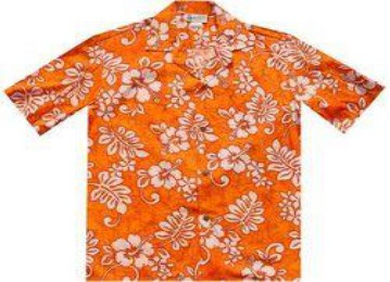 Aloha Republic - Hibiscus-Orange - Style 500