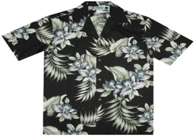 Aloha Republic - Floral - Black - Style 500