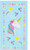 28 x 51 Printed Beach Towel - Unicorn Diamonds