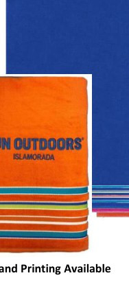 Hampton Collection Beach Towel - Hampton Orange