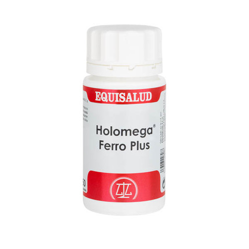 EQUISALUD Holomega Ferro Plus 50 cápsulas