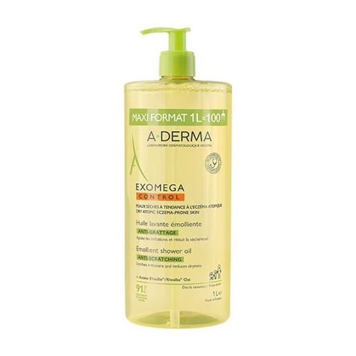 A-DERMA EXOMEGA CONTROL ACEITE LIMPIADOR 1L
