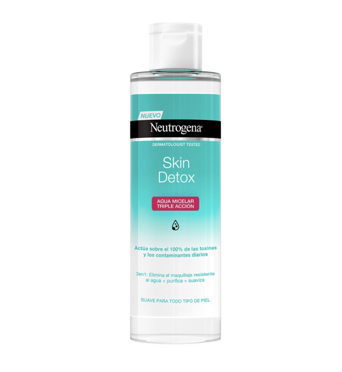 Neutrogena skin detox agua micelar triple aCCión 400 mL