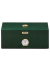 Stefano Ricci Green Briar Root Humidor with 20 Fuente Opus X Cigars Closed Front