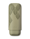 Zino Z-Collection Green ZS2 Leather Case – 2 Cigars Closed