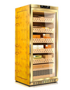 Raching MON1800 Cigar Humidor Cabinet Gold Front View