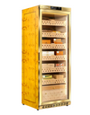 Raching MON2800 Cigar Humidor Cabinet Gold Front View