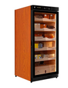 Raching C230A Cigar Humidor Cabinet Oak Brown Front View