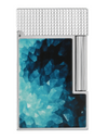 S.T. Dupont Geode Line 2 "Perfect Ping" Blue/Palladium Face Closed