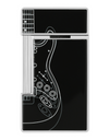 S.T. Dupont x Fender Slimmy Lighter — Black/Chrome Back