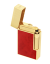 S.T. Dupont Popoté Le Grand — Red/Yellow Gold Face Open