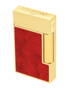 S.T. Dupont Popoté Line 2 "Perfect Ping" — Red/Yellow Gold Face Angle