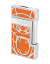 S.T. Dupont x Orlinski Slimmy Lighter — Orange