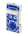 S.T. Dupont x Orlinski Slimmy Lighter — Blue