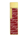 S.T. Dupont Twiggy Lighter — Monogram 1872, Burgundy