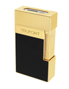 S.T. Dupont New Table Lighter — Black / Golden