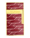 S.T. Dupont Biggy Lighter — Monogram 1872, Burgundy