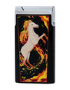 Elie Bleu Fire Horse J-15 Jet Flame Lighter Front