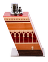 Elie Bleu Casa Cubana "Palacio Cienfuegos" Table Lighter, Back