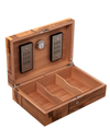 Elie Bleu Emblem Collection Humidor — Tulip Tree - 110 Cigars, Open