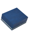 Elie Bleu New Fruit Collection Humidor — 75 Cigars, Blue Closed