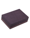 Elie Bleu New Fruit Collection Humidor — 110 Cigars, Violet Sycamore Closed