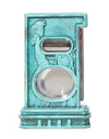 S.T. Dupont 250th Anniversary Haute Création Double Cutter — Patina (Statue of Liberty) Back Closed