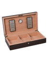 Elie Bleu Snowy Owl Humidor — 110 Cigars Top Open