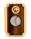 Stefano Ricci Cigar Cutter — Tiger Eye / Gold, Face