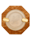 Stefano Ricci SR Octagonal Ashtray — Briar Root Yellow / Gold, Top