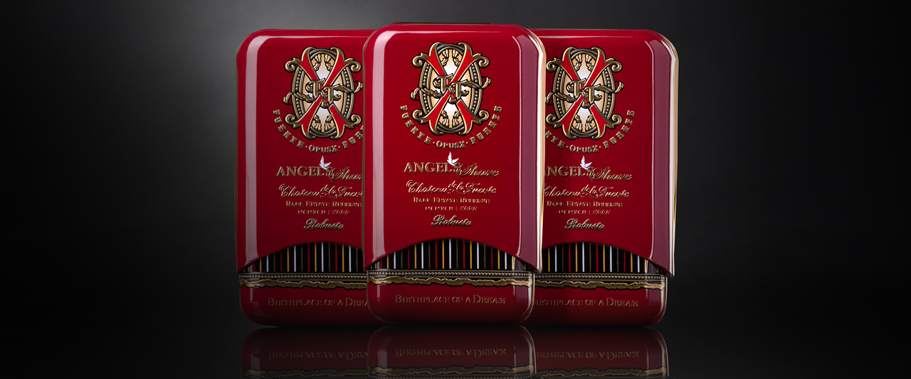 Opus X Angels Share Tins