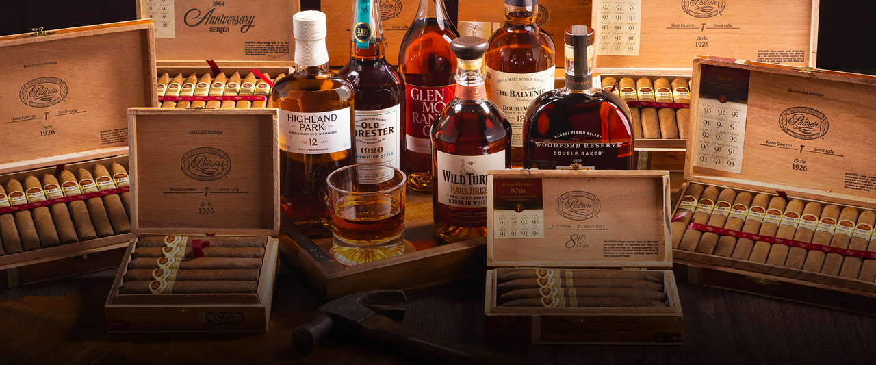 padron pairing series bourbon cigar pairing