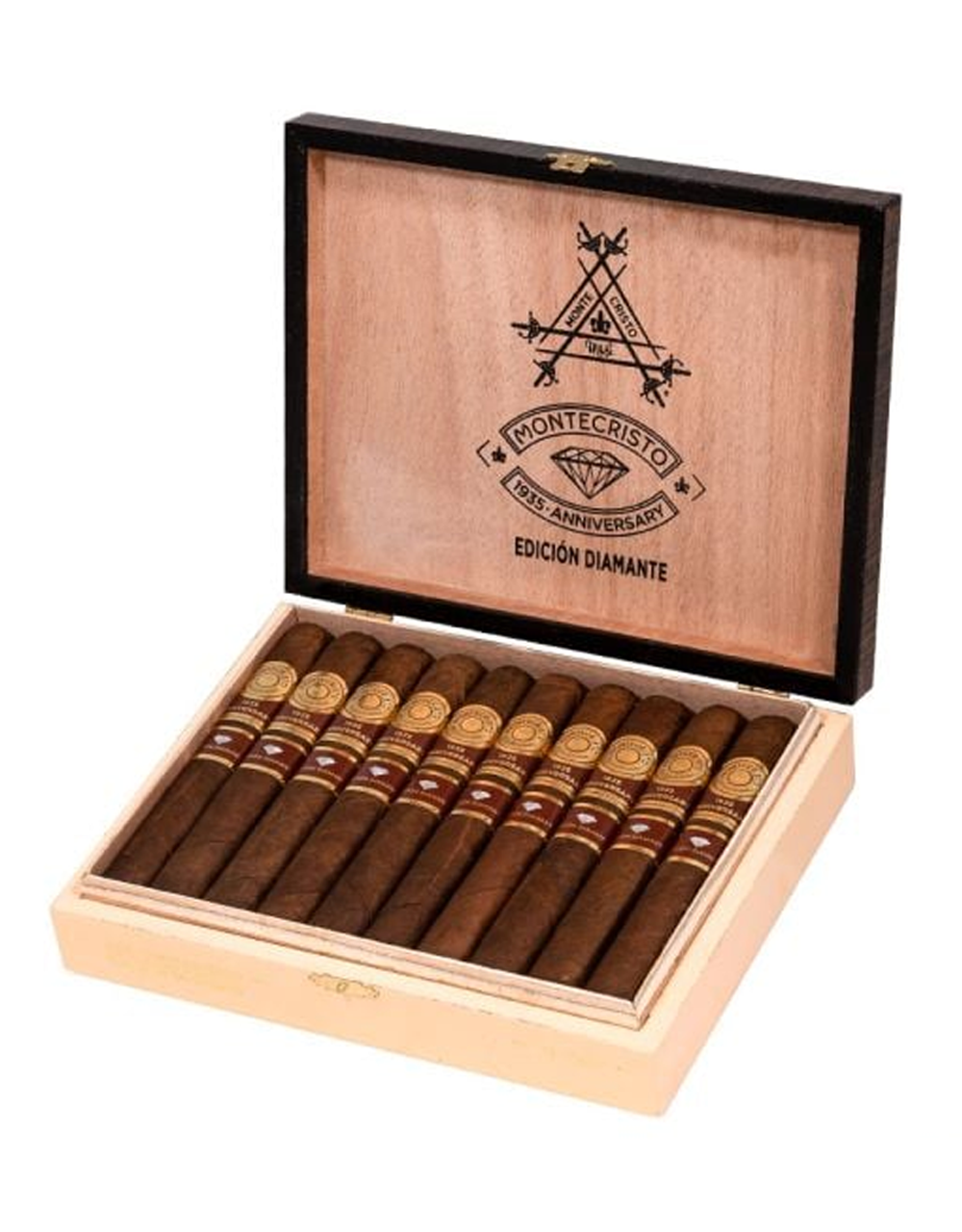 Montecristo 1935 Anniversary Edicion Diamante Toro Open Box
