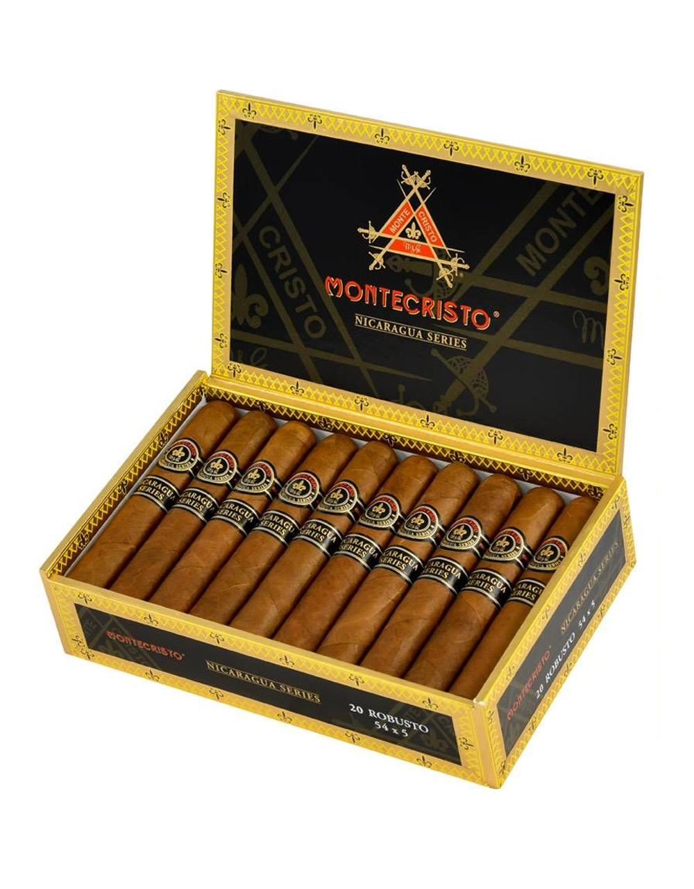 Montecristo Nicaragua Robusto Box Open