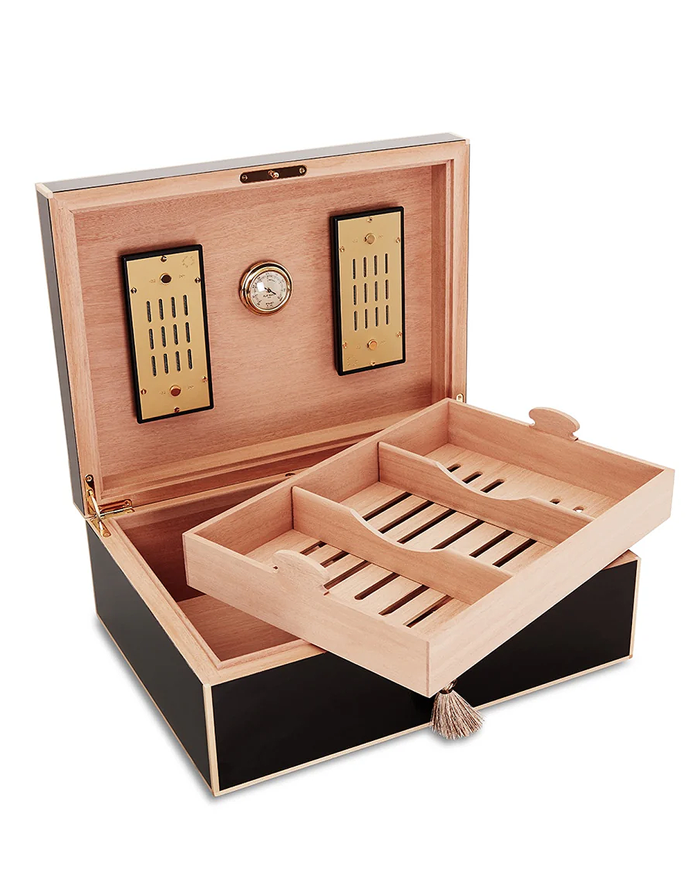 Elie Bleu Pirate Humidor For 110 Cigars Open