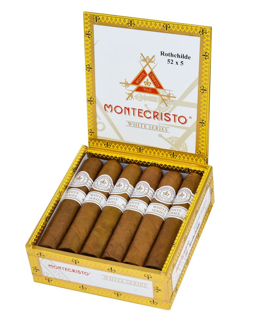 Montecristo White Rothchilde Box 10 Open