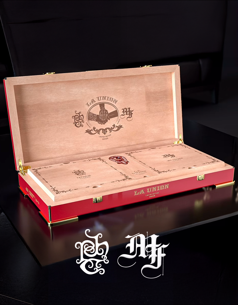 My Father & Tatuaje La Union II Prominente Especial Red Limited Edition Box Open