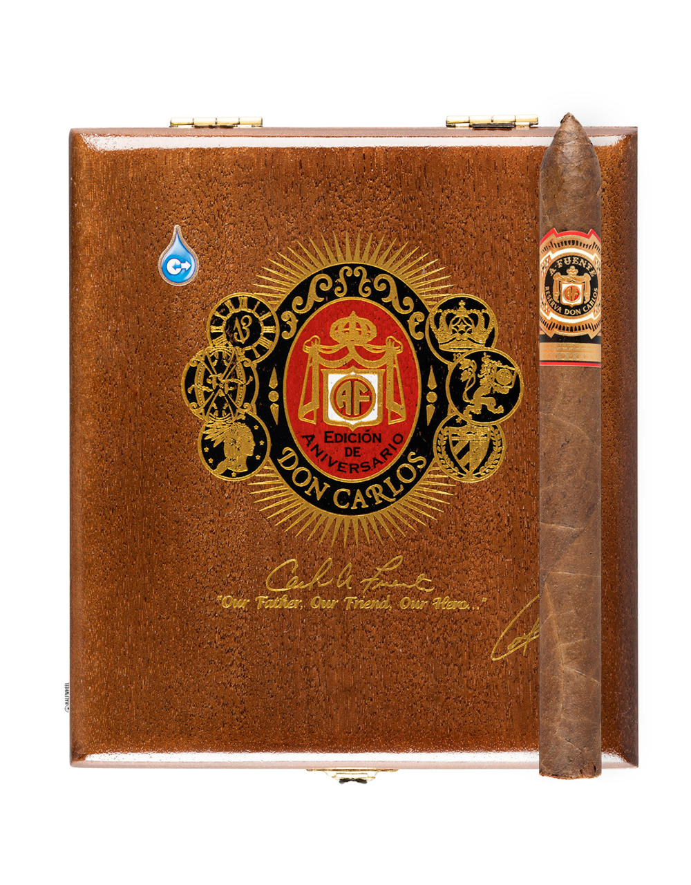 Arturo Fuente Don Carlos Petite Lancero Box Closed Rarest Don Carlos Cigar