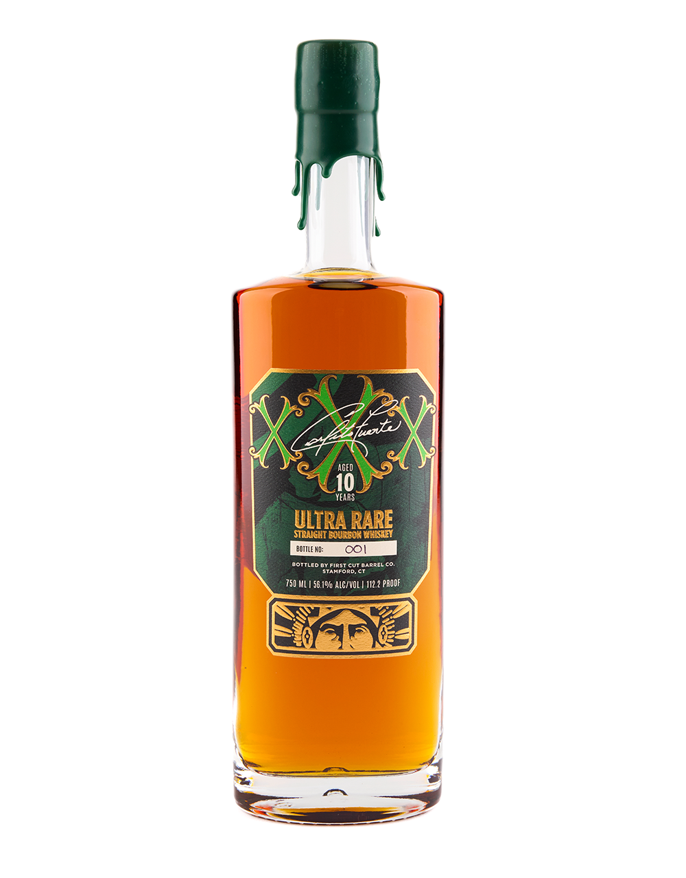 Opus XXX 10-Year Bourbon Whiskey Bottle Front