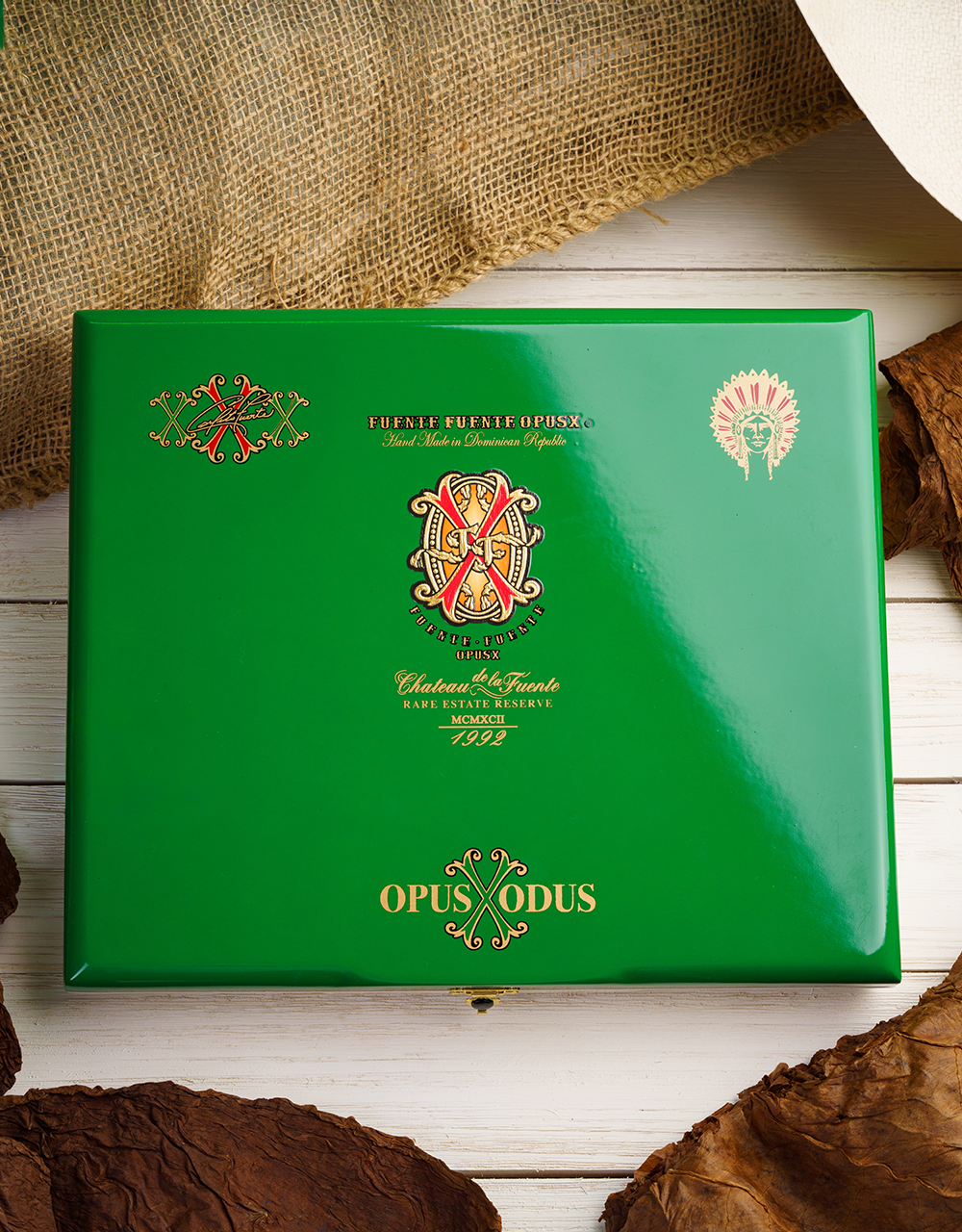 Fuente Fuente Opus X 25th Anniversary Rare Finds Box Closed Rare Cigars