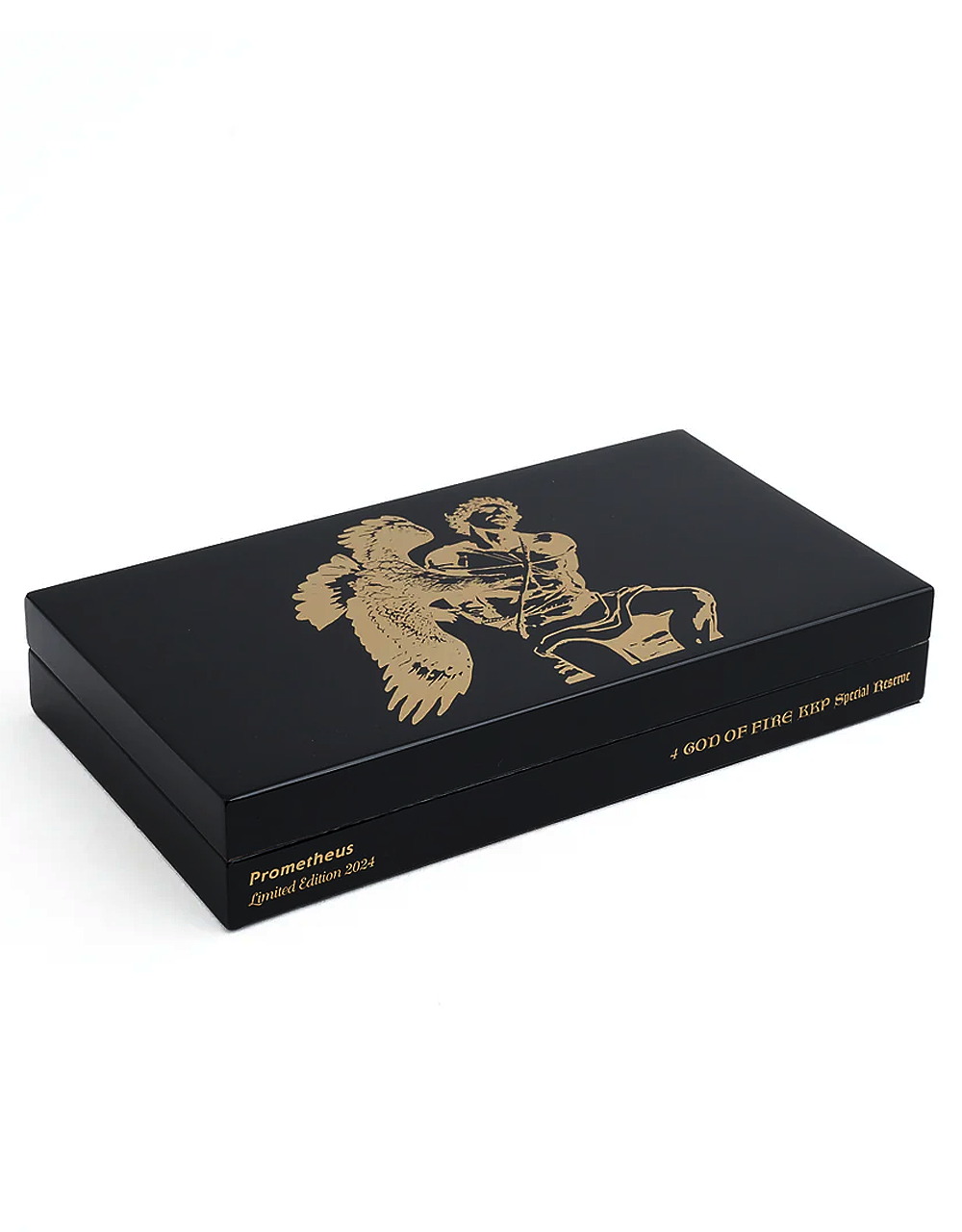 God of Fire KKP Four Cigar Collection Box of 4 Cigars Closed