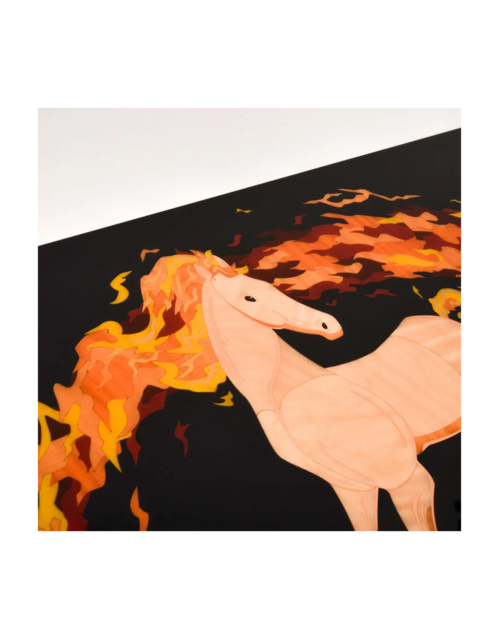 Elie Bleu Fire Horse Humidor — 250 Cigars Detail Lid Closed