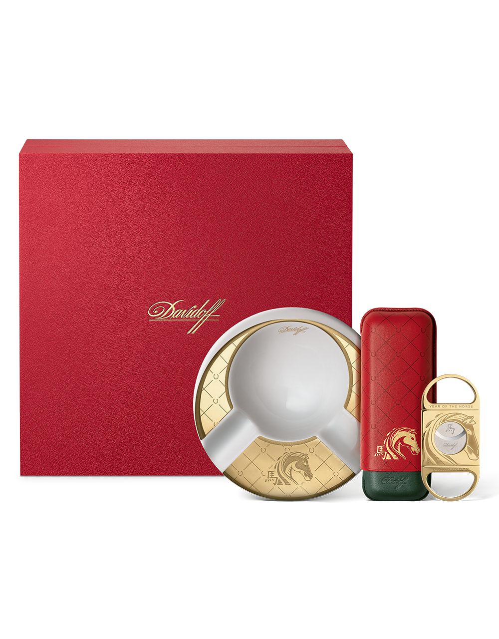 Davidoff Year of the Horse 2026 Gift Set with Box Closed Davidoff Year of the Horse 2026 Gift Set with Box Closed