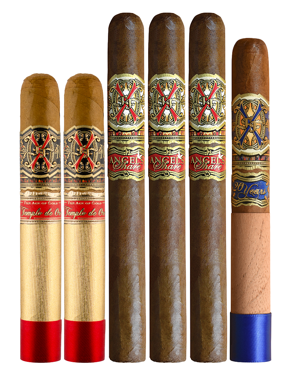 Fuente Opus X Oro No. 8 11-Cigar Sampler with Templo de Oro cigars