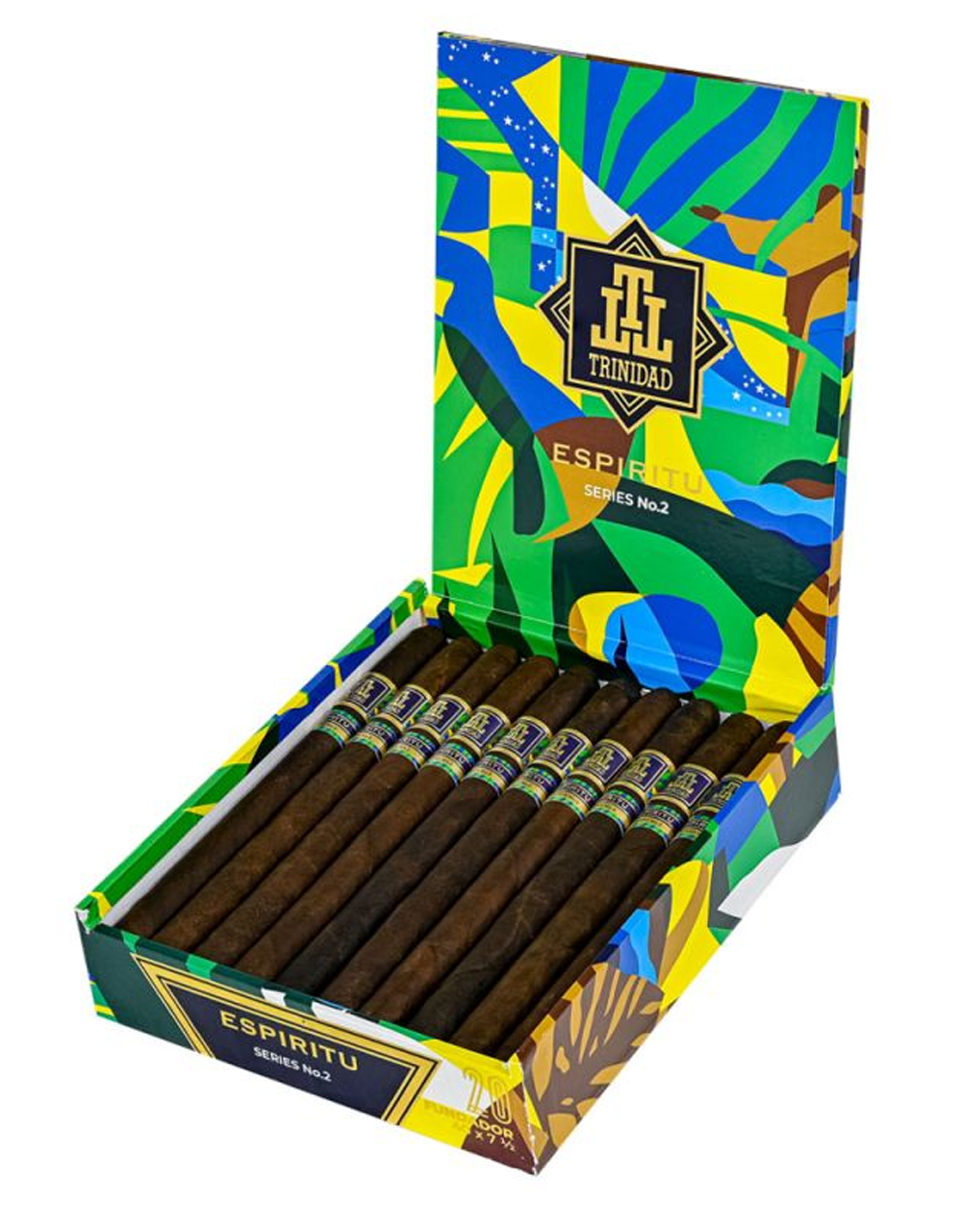 Trinidad Espiritu Series No. 2 Fundador Box Open