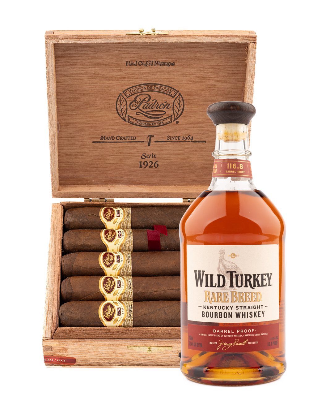 Padrón Serie 1926 No. 48 & Wild Turkey Rare Breed Cigar Pairing with Bourbon