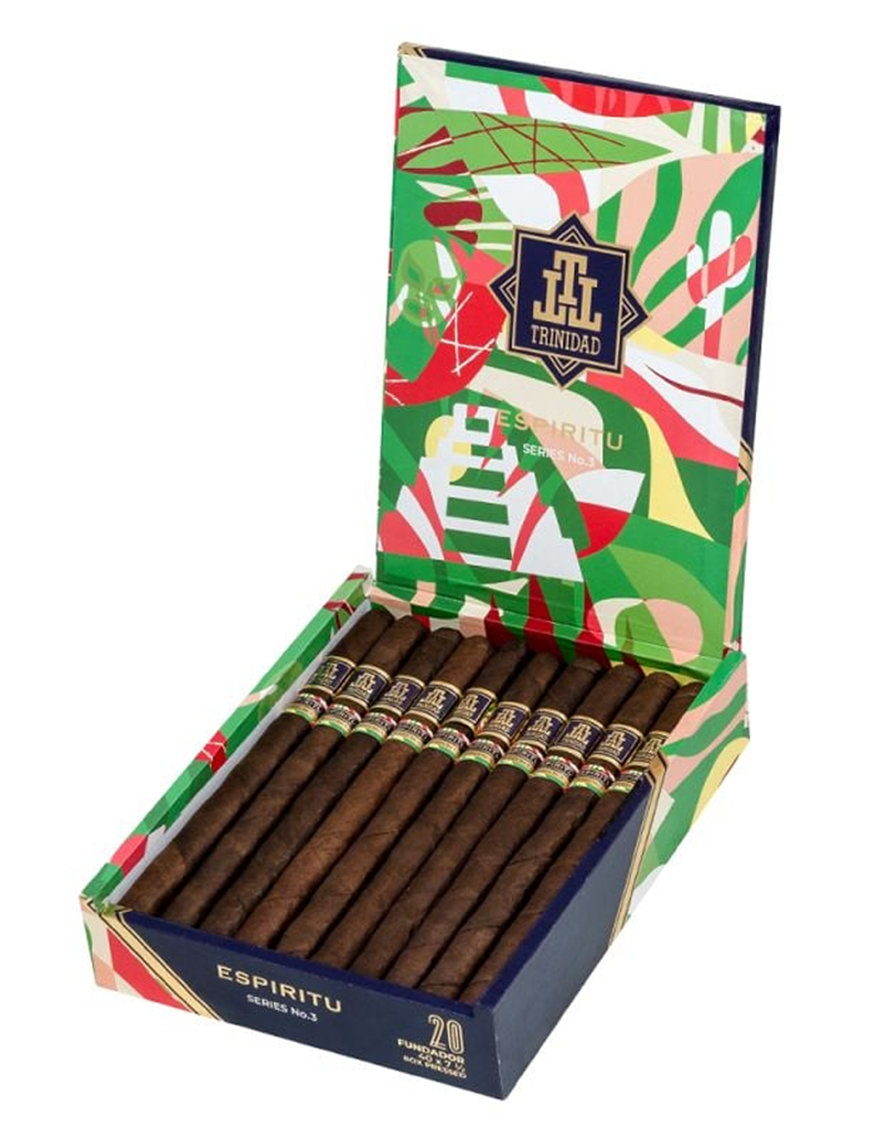 Trinidad Espiritu Series No. 3 Fundador Box Open