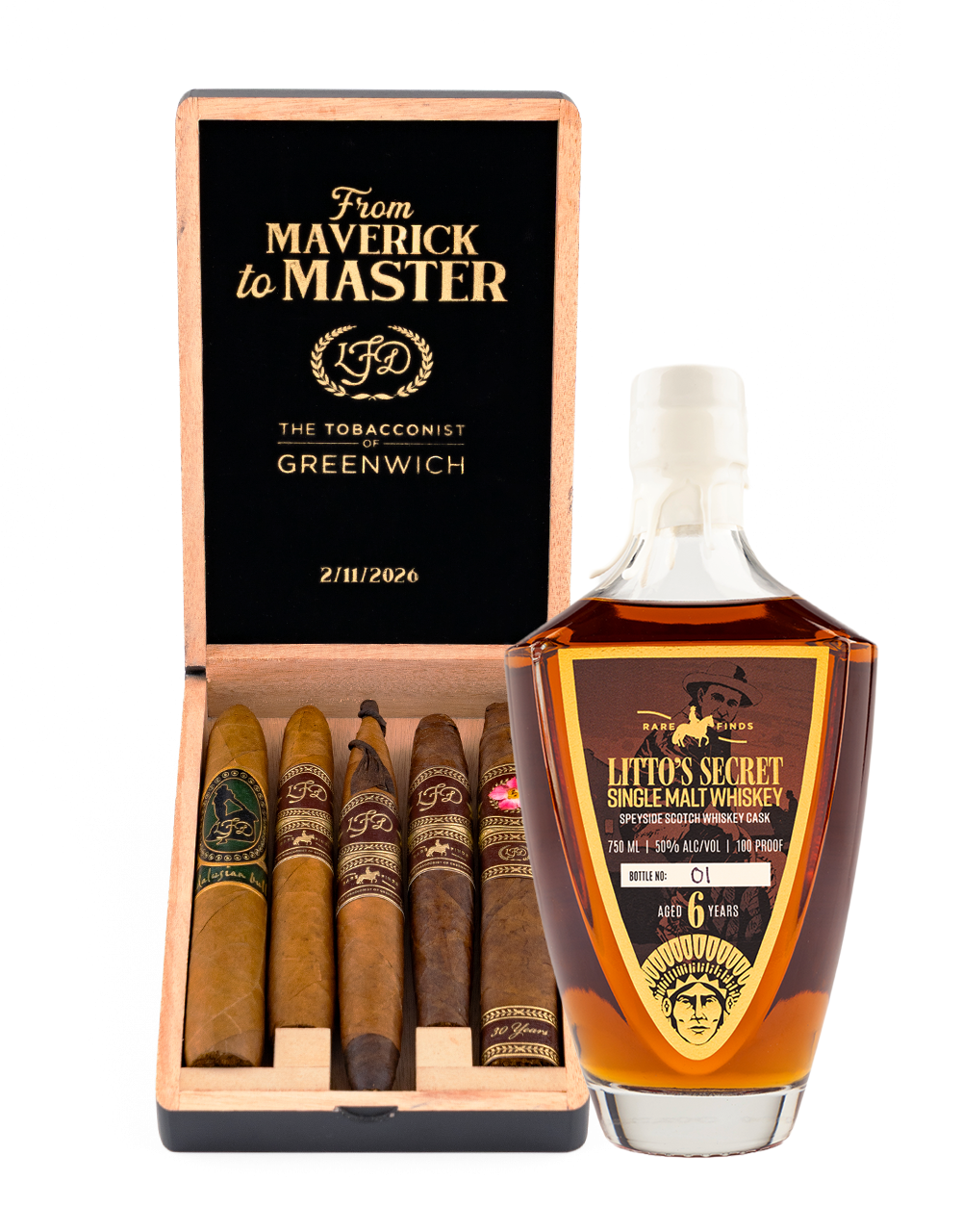 La Flor Dominicana (LFD) Rare Finds Maverick Experience Bundle